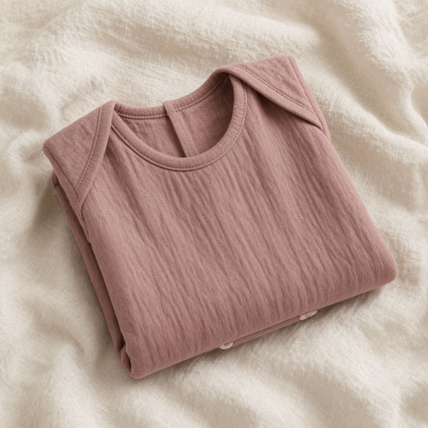 Organic Cotton Newborn Romper